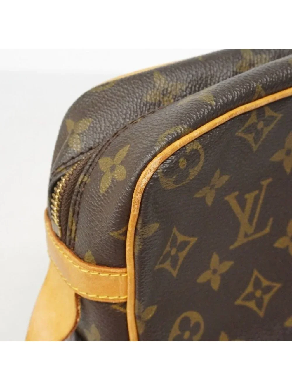 Louis Vuitton Clutch Monogram Compiegne 28 Brown